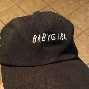 Black baby girl hat